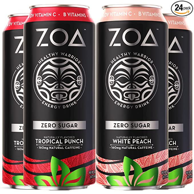 Healthy Sugar-Free Energy Drinks – ZOA Energy